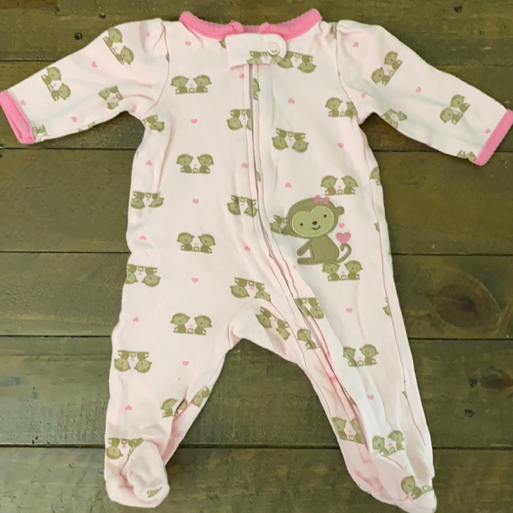 Carter’s Monkey Footie Pajama